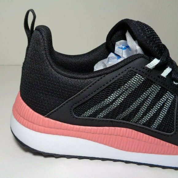 Puma Women's Pacer Net Cage Soft Foam Sneakers - Black - Picture 8 of 14